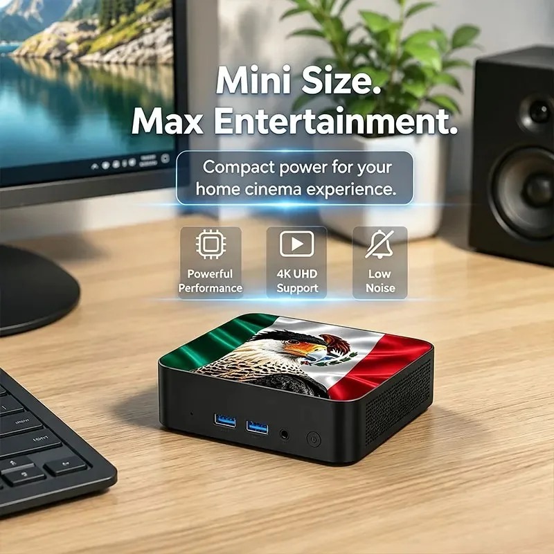Mexico Brazil Flag Mini PC Int - Pc Gaming Intel ulasan dan harga